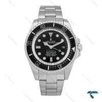 ساعت مردانه رولکس Sea Dweller Deepsea استیل صفحه مشکی Rolex-6621-G