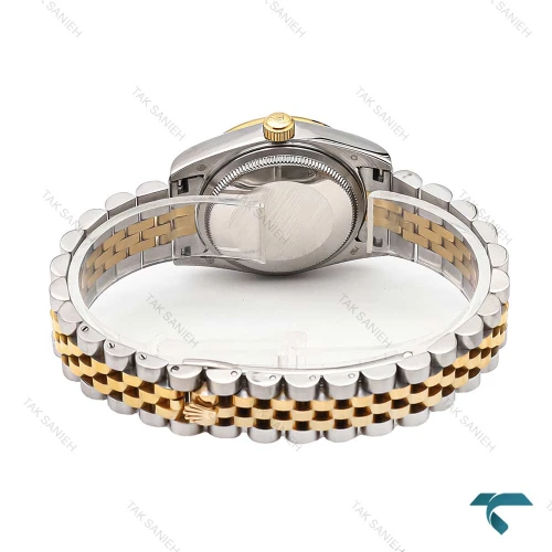 ساعت زنانه رولکس دورنگ طلایی ایندکس عربی Rolex-6627-G