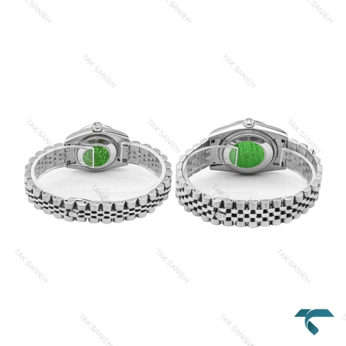 ساعت ست رولکس استیل صفحه آبی آسمانی Rolex-6631-S