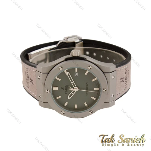 ساعت هابلوت مردانه تک موتوره طوسی Hublot-5635-G