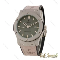 ساعت هابلوت مردانه تک موتوره طوسی Hublot-5635-G