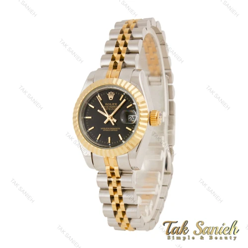 ساعت رولکس دورنگ طلایی ایندکس خط Rolex-5040-G
