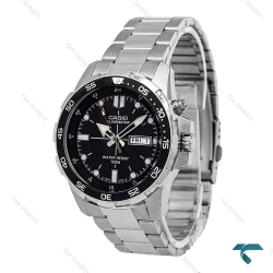 ساعت کاسیو MTD_1079D مردانه سیلور صفحه مشکی Casio-6659-G