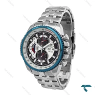 ساعت کاسیو ادیفایس Ef-558 مردانه آبی نقره ای Casio-6662-G