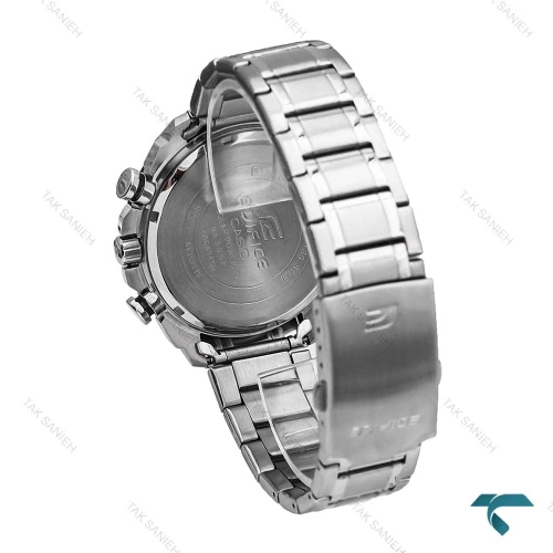 ساعت مردانه کاسیو ادیفایس EQS-600 نقره ای عقربه طلایی Casio-6665-G