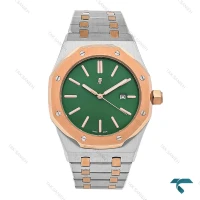 ساعت مردانه AP دورنگ رزگلد صفحه سبز AP-6676-G