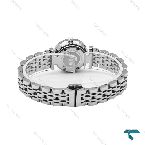 ساعت زنانه امپریو آرمانی مینی تمام نقره ای نگینی Armani-6694-L