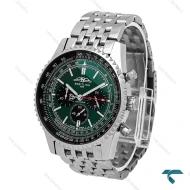 ساعت مردانه برایتلینگ NAVITIMER سیلور صفحه سبز مشکی Breitling-6701-G