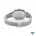 ساعت مردانه کاسیو دوزمانه چهارگوش سیلور صفحه سبز Casio-6713-G