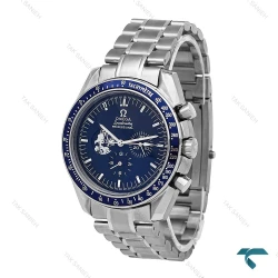 ساعت مردانه امگا اسپیدمستر پروفشنال استیل سرمه ای Omega-6724-G