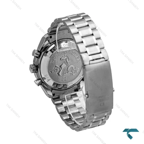 ساعت مردانه امگا اسپیدمستر پروفشنال استیل سرمه ای Omega-6724-G