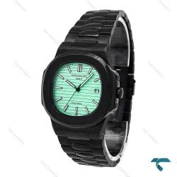 پتک فیلیپ ناتیلوس مردانه مشکی صفحه تیفانی Patek-6727-L