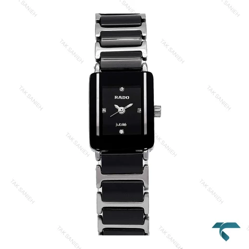 ساعت رادو Integral زنانه سیلور مشکی Rado-6728-L