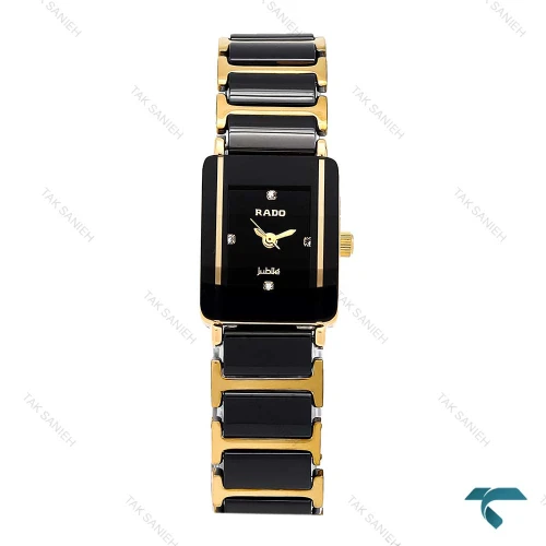 ساعت رادو Integral زنانه طلایی مشکی Rado-6732-L