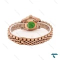ساعت رولکس زنانه دیت جاست رزگلد صفحه سفید اسمال Rolex-6736-L