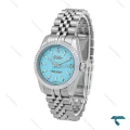 ساعت رولکس زنانه سیلور تیفانی خطی مدیوم Rolex-6739-L