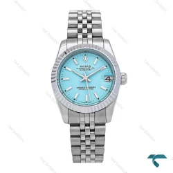ساعت رولکس زنانه سیلور تیفانی خطی مدیوم Rolex-6739-L