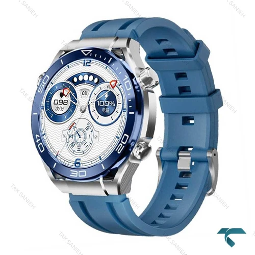 ساعت هوشمند هامر GS Ultmate اورجینال نقره ای سرمه ای Hummer-6751-U