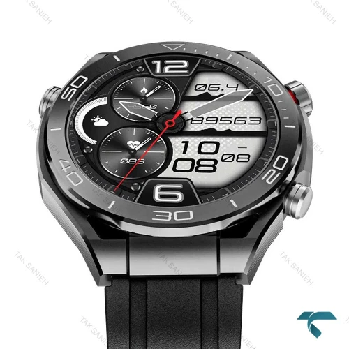 ساعت هوشمند Hummer GS Ultmate هامر اورجینال مشکی Hummer-6754-U