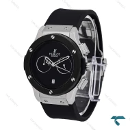 ساعت هابلوت مردانه نقره ای مشکی مهندسی Hublot-6785-L