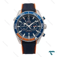 ساعت مردانه امگا سیمستر کرنوگراف سرمه ای نارنجی Omega-6800-G