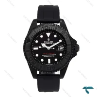 ساعت رولکس یاخ مستر مردانه بند رابر مشکی Rolex-6811-G