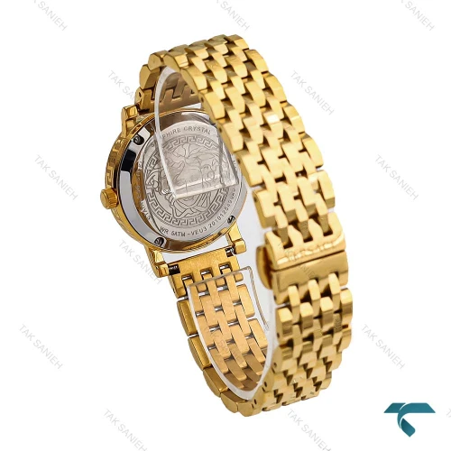 ساعت زنانه ورساچه Greca Glass طلایی صفحه سبز Versace-6813-L