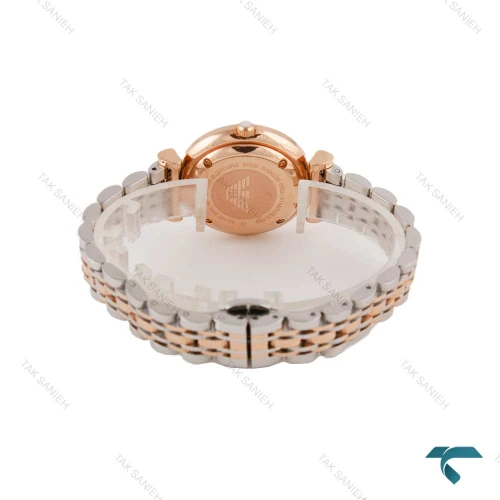 ساعت زنانه امپریو آرمانه دورنگ رزگلد Armani-6816-L