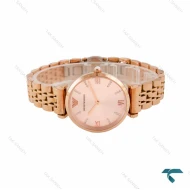 ساعت امپریو آرمانی رزگلد ایندکس نگین Armani-6817-L