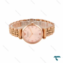 ساعت امپریو آرمانی رزگلد ایندکس نگین Armani-6817-L