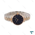 ساعت دنیل ولینگتون زنانه دورنگ رز صفحه سرمه ای مدیوم DW-6822-L