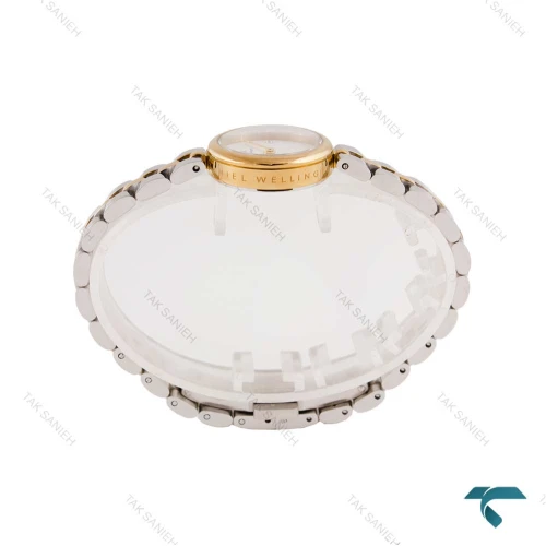 ساعت دنیل ولینگتون ELAN زنانه دو رنگ طلایی صفحه سفید DW-6823-L