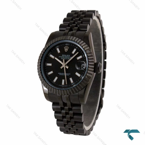 ساعت زنانه رولکس فول مشکی مدیوم Rolex-6846-L