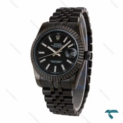 ساعت مردانه رولکس دیت جاست فول مشکی Rolex-6847-G