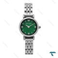 ساعت زنانه امپریو آرمانی مینی استیل صفحه سبز خطی Armani-6858-L