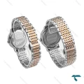 ساعت ست سیتیزن VIP دورنگ رزگلد صفحه مشکی Citizen-6865-S