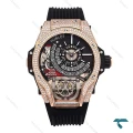 ساعت هابلوت بیگ بنگ مردانه قاب رز فول نگین Hublot-6867-G