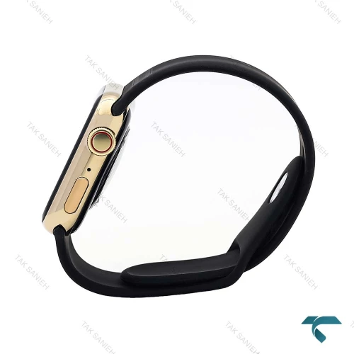 ساعت هوشمند هامر مشکی سری 9 قاب طلایی Hummer-6877-U