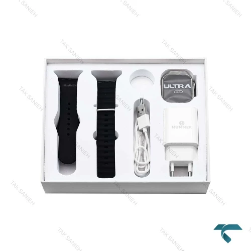 ساعت هوشمند هامر مینی اولترا قاب سیلور Hummer-6878-U