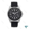 ساعت رولکس مردانه یاخ مستر بند رابر سیلور مشکی Rolex-6885-G