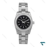 ساعت رولکس اویستر پرپچوال زنانه صفحه مشکی Rolex-6889-L