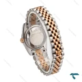 رولکس زنانه رولکس دورنگ رزگلد صفحه بنفش Rolex-6896-L