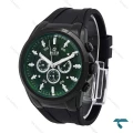ساعت داتیس مردانه D8807G سه موتوره مشکی صفحه سبز Datis-6920-G