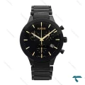 ساعت مردانه رادو CENTRIX کرنوگراف مشکی عقربه طلایی Rado-6935-G