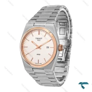 ساعت تیسوت prx مردانه دورنگ رزگلد Tissot-6939-G