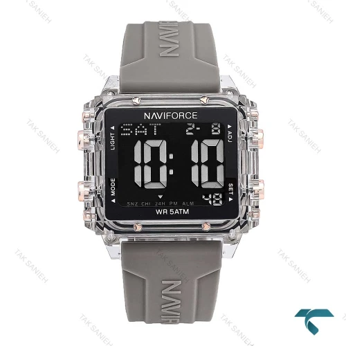 ساعت مچی نیوی فورس NF7101 طوسی NaviForce-6945-L