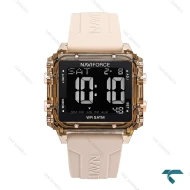 ساعت اسپرت نیوی فورس NF7101  کرمی NaviForce-6946-L