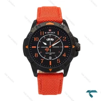 ساعت مردانه نیوی فورس NF9204 مشکی نارنجی NaviForce-6947-G