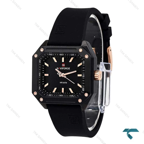 ساعت نیوی فورس NF7106 زنانه مشکی NaviForce-6956-L