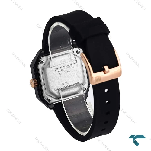 ساعت نیوی فورس NF7106 زنانه مشکی NaviForce-6956-L